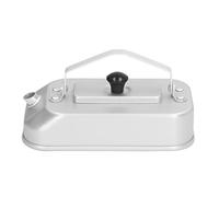 Tetera portátil ligera de aluminio para acampar, bote de agua hirviendo para pescar, escena al aire