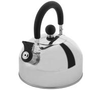 Tetera silbante de acero inoxidable de 2 cuartos de gal n de Lily's Home: la tetera perfecta para preparar t y agua en la estufa para su dormito