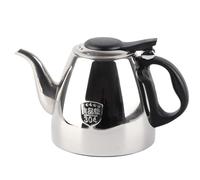 Tetera superior de acero inoxidable para estufa, tetera resistente para té y café con mango a prueba de calor para cocina casera, uso familiar (1.5L)