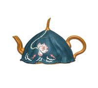 Tetera Té De Flores Tetera De Arcilla Morada Hecha A Mano Duan Niyu Love Flower Dance For Uso Doméstico. Arte Del Té Resistente Al Calor