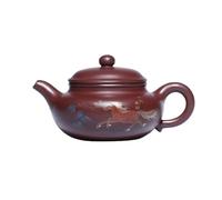 Tetera Tetera Antigua Zisha Hecha A Mano, Tetera For El Hogar, Juego De Té Kung Fu Tetera para Infusor