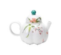Tetera Tetera china creativa de cerámica for té, cafetera con orificio for filtro, tetera de hojas sueltas Tetera para Estufa
