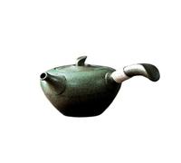 Tetera Tetera china de 170 ml, tetera de cerámica con asa lateral, tetera de cocina con agua fría, adecuada for el hogar y la oficina Tetera para Estufa