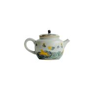 Tetera Tetera creativa de conejo, juego de té de kung fu de cerámica for el hogar, tetera decorativa china, cafetera de oficina, tetera de agua fría Tetera para Estufa