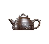 Tetera Tetera Creativa Ruishi De Cerámica Retro Con Infusor De Té Kung Fu, Tetera Personal Infusor De Té De Cerámica