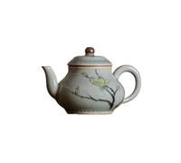 Tetera Tetera de cerámica antigua con infusor de té for sala de estar, tetera for el hogar, tetera pequeña de 85 ml for vino Tetera para Estufa(B)