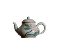 Tetera Tetera de cerámica antigua con infusor de té for sala de estar, tetera for el hogar, tetera pequeña de 85 ml for vino Tetera para Estufa(A)