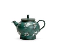 Tetera Tetera de cerámica for el hogar con orificio for filtro, juego de té de kung fu, tetera personal retro china Tetera para Estufa