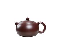 Tetera Tetera de té suelta, teteras de arcilla púrpura de 190ML, tetera Xishi hecha a mano con colador, juego de té Zisha, adornos juego de té