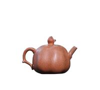 Teteras Juego De Té Kung Fu Tetera Arcilla Púrpura Hecha A Mano 100ml, Mineral Original, Inclinada, Granada Juego De Té De Porcelana