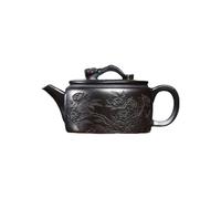 Teteras Tetera De Arena Morada Tallada A Mano, Cafetera Retro China, Adecuada For Restaurantes, Cocinas Y Salones De Té. para té, Leche, Café, Tetera de Oficina