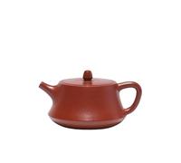 Teteras Teteras de arcilla púrpura de 200ml, tetera hecha a mano, tetera de barro Ore Zhu con colador, suministros de juego de té chino Zisha para té, Leche, Café, Tetera de Oficina