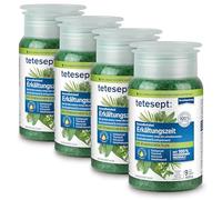 tetesept Baño de sal marina para estación fría, baño saludable para la estación fría con 6 aceites esenciales, aditivo de baño relajante con sal marina natural, 4 x 600 g [el embalaje puede variar]