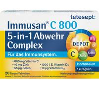 tetesept Immusan® C 800 Complejo de Defensa 5 en 1 - 25 comprimidos tetesept