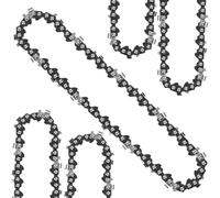 TETEWEVER 5 Piezas Cadena Motosierra 6 Pulgadas Cadena Motosierra 1/4" 37 Eslabones de Arrastre, Cadena de Motosierra para Jardines, Granjas, Carpintería, Paisajismo