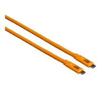 Tether Tools Cable de datos TetherPro USB-C a USB-C 3 metros naranja