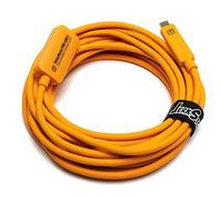 Tether Tools Cable de extensión USB-C TetherBoost Pro para cable USB-C a USB-C Naranja