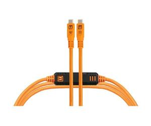 Tether Tools Herramientas TetherPro Optima 10G cable de datos USB-C a USB-C 4,6m naranja
