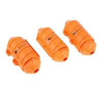 Tether Tools juego de 3 cÃ¡psulas protectoras JerkStopper Extension Lock para puntas de cable sueltas y cables USB