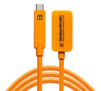 Tether Tools Cable de extensión USB-C TetherBoost Pro para cable USB-C a USB-C Naranja