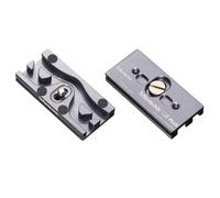 Tether Tools TetherBlock Arca Placa de cÃ¡mara gris como soporte de cable con alivio de tensiÃ³n Arca-Swiss compati