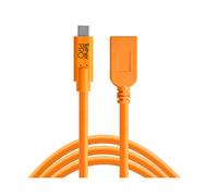 Tether Tools TetherPro Adaptador USB-C a USB Hembra (extensor) 4,6m naranja | ✅ 10% de descuento