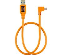 Tether Tools TetherPro Cable de datos USB para USB 2.0 a Mini-B de 5 patillas en ángulo recto 50 cm naranja