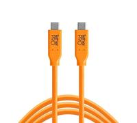Cámara TETHER TOOLS Câble USB-C a USB-C TetherPro CUC15 - Naranja 4.60m