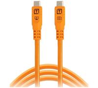 Tether Tools TetherPro Optima 10G USB-C, 1,8 m (6'), recto naranja | ✅ 10% de descuento