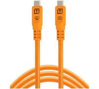 Tether Tools TetherPro Optima 10G USB-C, 3 m (10'), recto naranja | ✅ 10% de descuento