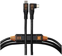 Tether Tools TetherPro Optima 10G USB-C, 4,6 m (15'), recto a derecha negro