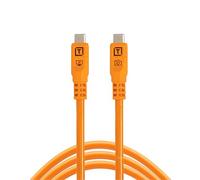 Tether Tools Herramientas TetherPro Optima 10G cable de datos USB-C a USB-C - 3 m naranja