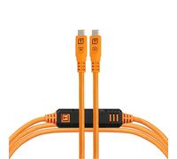 Tether Tools TetherPro Optima 10G USB-C, 4,6 m (15'), recto naranja