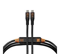 Tether Tools TetherPro Optima - Transferencia de datos exclusiva USB de 10G, cable recto a recto de 4,6 m, color negro