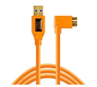 Tether Tools TetherPro USB 3.0 A Macho a Micro B Right en Ángulo 4,6m Naranja | ✅ Ofertas de invierno