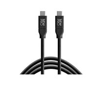 TetherPro USB-C a USB-C, 15' (4.6m), Negro