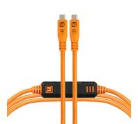 Tether Tools TetherPro USB-C Optima 10G diritta arancio 4,6m