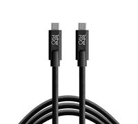 TetherPro USB-C a USB-C, 15' (4.6m), Negro