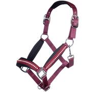 Tetina de nylon con diadema acolchada y pieza nasal y pedrería Modelo Berry Hkm