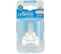 Tetina de silicona estándar estrecha prematuro, paquete de 2