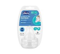Chicco 00020347000000 tetina de biberón Silicona Ortodóntico Flujo medio