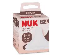Tetina Perfect Mat Sili 3M+ 2U