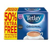 Tetley Bolsitas de Té Originales x120 (50% Extra Gratis)
