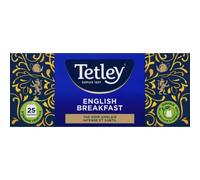 Tetley English Breakfast - Té Negro Ingles - 25 Saquitos 50 Gramos Total