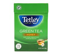 Tetley Green Tea, Honey, 72 Tea Bags