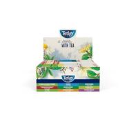Tetley - Multipack | Caja 90 Bolsitas | Té verde Mora y Frambuesa, Té Verde, Infusión de Frutos Rojos, Té Negro, Infusión de Melisa, Infusión de Manzanilla, de Menta, de Tilo y de Lima Lucía