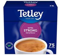 Tetley - Té Negro Extra Fuerte | Caja 160 unidades - Infusión Fuerte e Intensa que Aporta Vitaminas y Minerales - 100% Ingredientes Naturales
