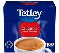 Tetley - Té Negro Original | Caja 160 unidades - Infusión rica y refrescante que Aporta Vitaminas y Minerales - 100% Ingredientes Naturales