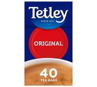 Tetley Té Negro Original - Con teína - Caja 40 Saquetas