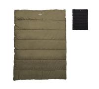 TETON Sports Evergreen Sleeping Bag Saco de Dormir Ancho, Unisex, Doble Oliva/Piedra, 20F Mammoth